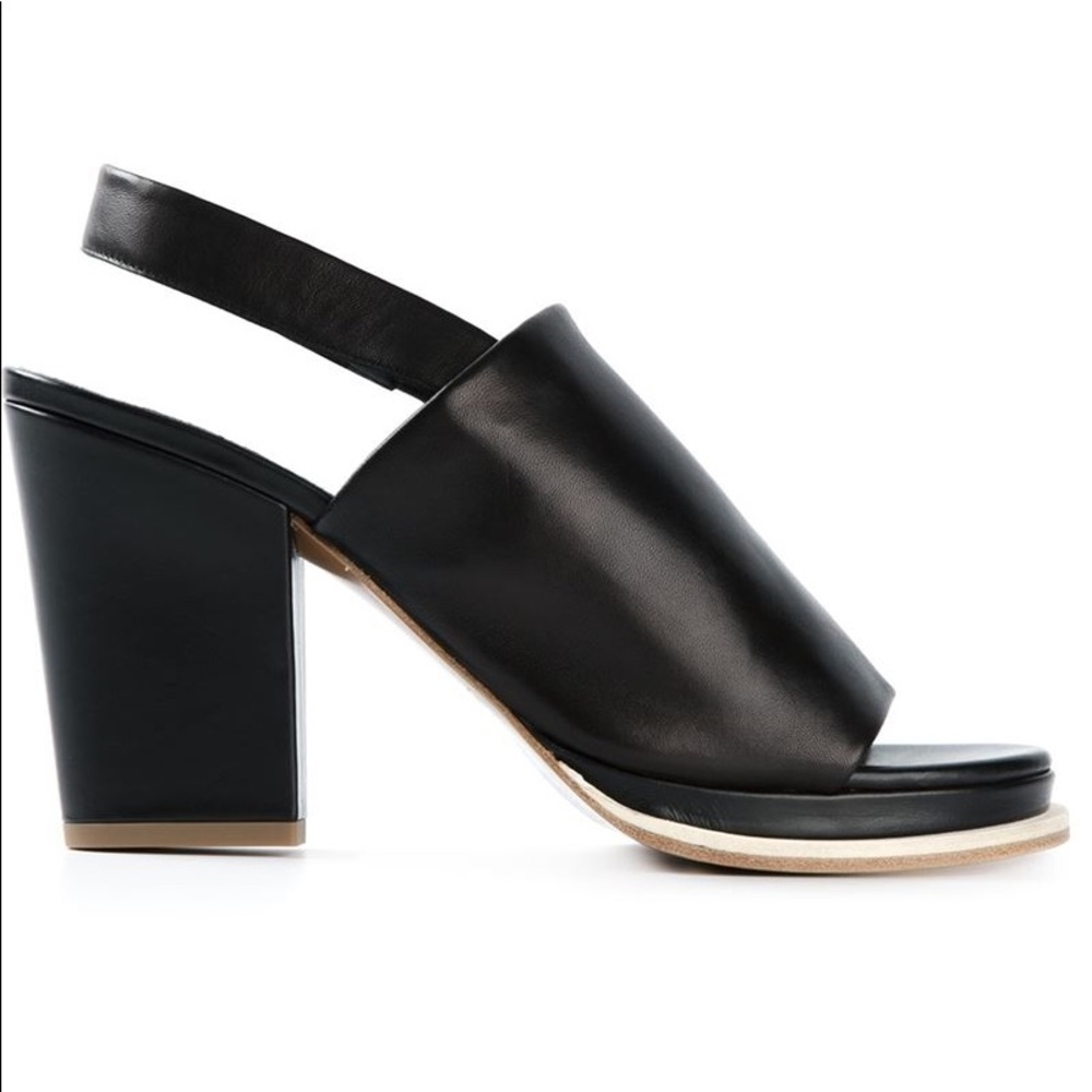 Robert Clergerie black sandals